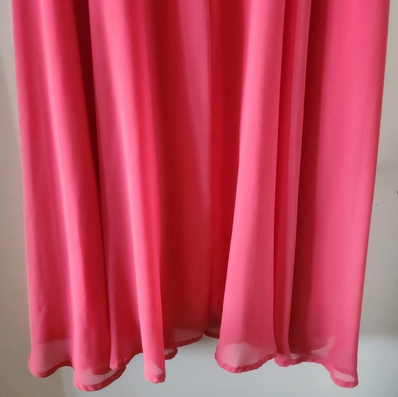 Pink Flowy Tank Dress - Picture 5 of 11